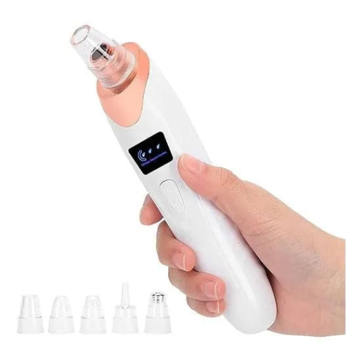 5 in 1 Rechargeable Blackhead Remover | Electric Pore Vacuum & Acne Extractor