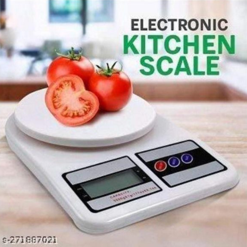 Electronic Digital Kitchen Weighing Scale | Portable Food Weight Machine 1g–10kg