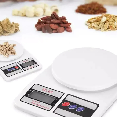High Precision Digital Kitchen Weight Scale – 10kg Capacity | Multi-Unit Measurement in g & oz | Compact Design Without LED