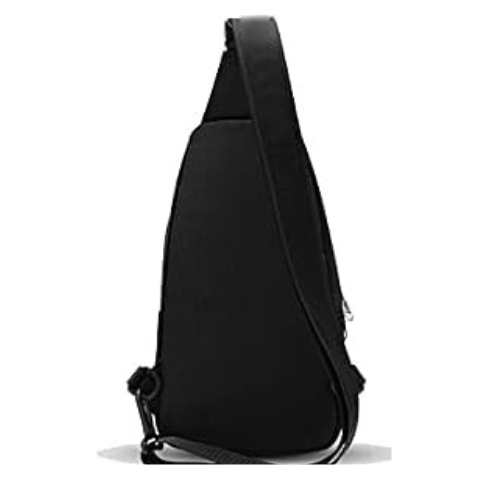 Modern Black Sling Chest Bag