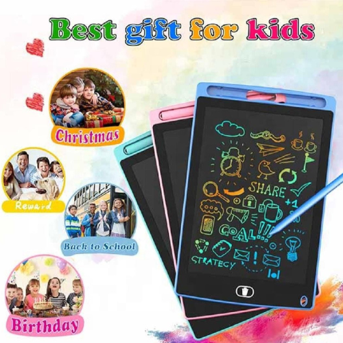 8.5 Inch Multicolor LCD Writing Tablet – Erasable Digital Drawing Pad for Kids