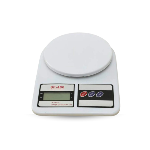 High Precision Digital Kitchen Weight Scale – 10kg Capacity | Multi-Unit Measurement in g & oz | Compact Design Without LED