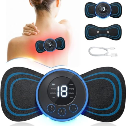 Wireless EMS Mini Body Massager – Portable Butterfly Pain Relief