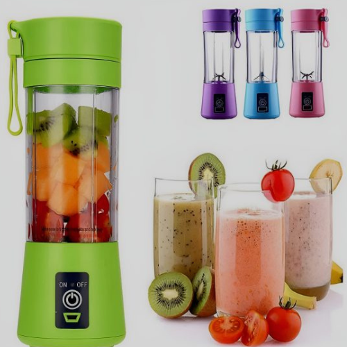 Rechargeable portable blender