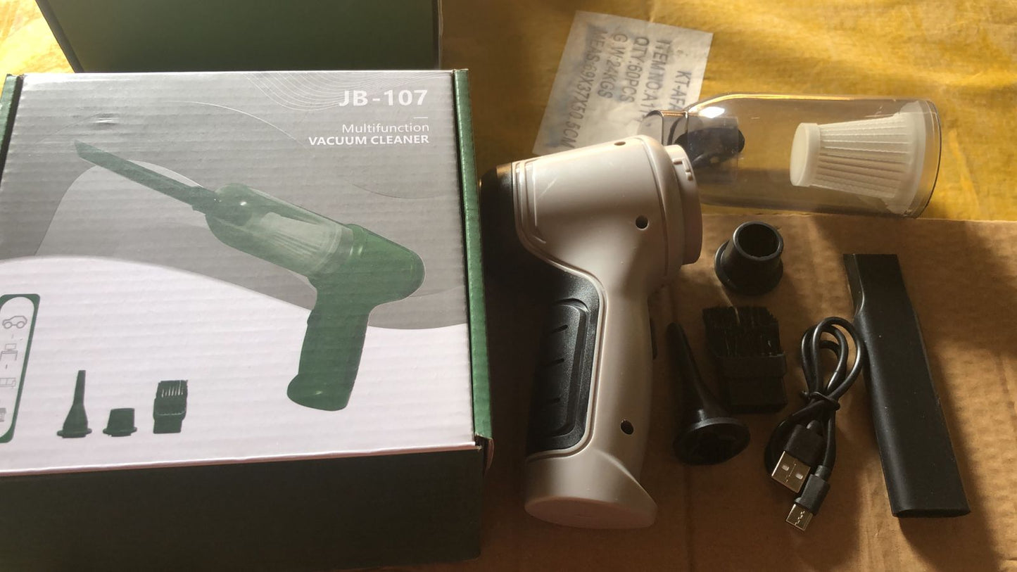 3-in-1 Rechargeable Wireless Vacuum Cleaner | Powerful Suction – JB-107