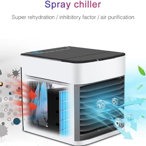 Mini, Portable, USB, Personal Air Cooler, Humidifier
