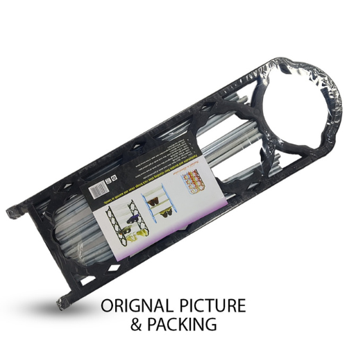 Non-Breakable Floor Standing Shoe Rack – 4 Layer Space Saving Organizer