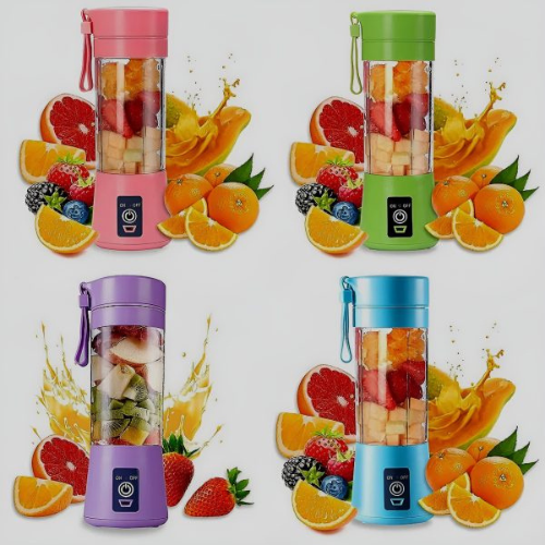 Rechargeable portable blender