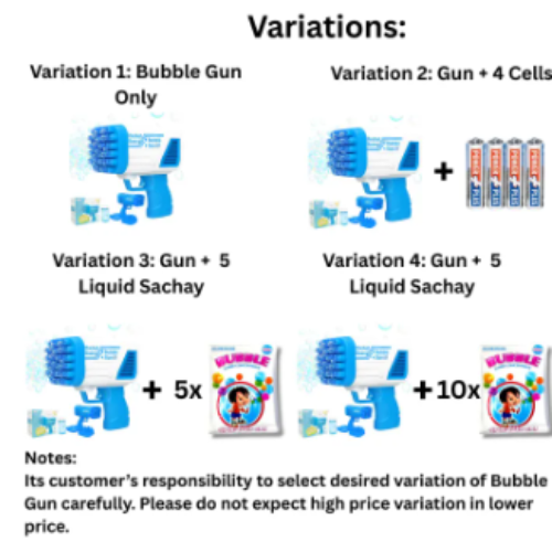 32-Hole Bubble Blaster Machine