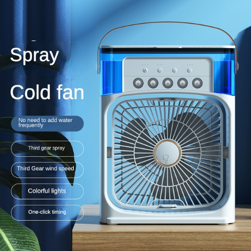 Mini Air Cooler 10 Inch Portable USB Air Conditioner 3 Speed Evaporative Cooling for Home Office Desk