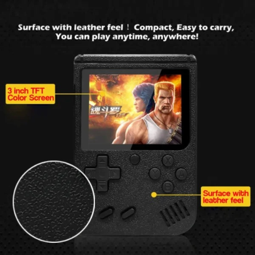 SUP Handheld Game Console 400 in 1 | Retro Portable Gaming Device (Random Color)