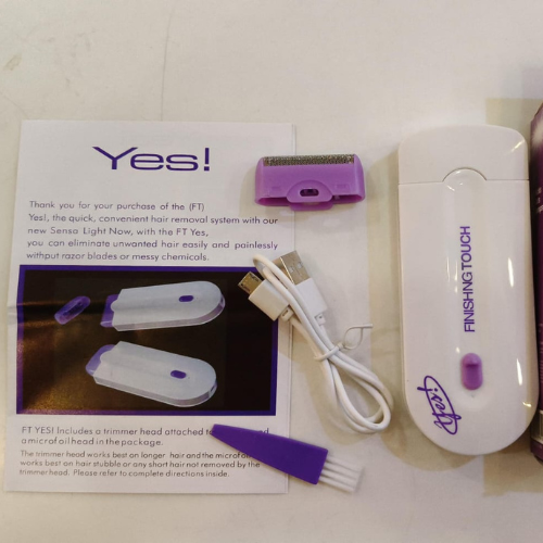 Rechargeable Yes Hair Remover – Painless Body & Underarm Shaver for Women