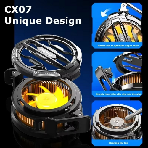 MEMO CX07 Magnetic Mobile Phone Cooler – Gaming Radiator Heat Absorber for iPhone & Androi