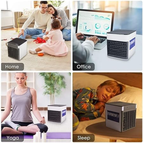 Mini, Portable, USB, Personal Air Cooler, Humidifier
