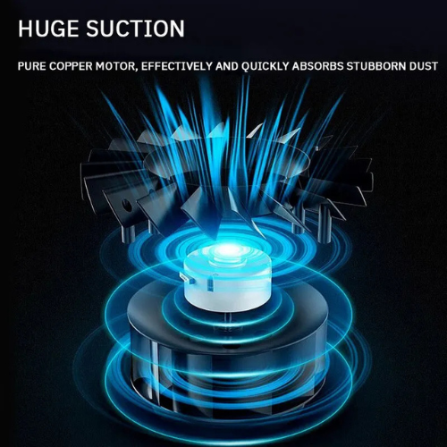 3-in-1 Rechargeable Wireless Vacuum Cleaner | Powerful Suction – JB-107