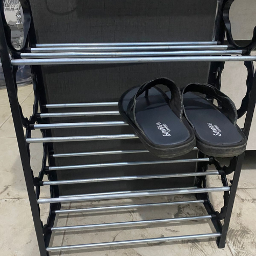 Non-Breakable Floor Standing Shoe Rack – 4 Layer Space Saving Organizer
