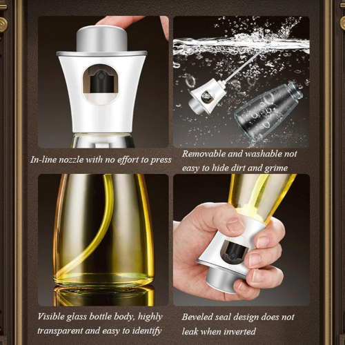 2 in 1 Oil Sprayer and Dispenser Bottle in 170ml