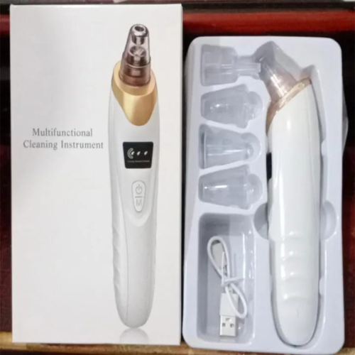 Electric Face Vacuum Blackhead & Pore Cleaner — Deep Cleansing Tool for Nose & Face