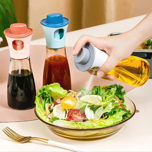 2 in 1 Oil Sprayer and Dispenser Bottle in 170ml