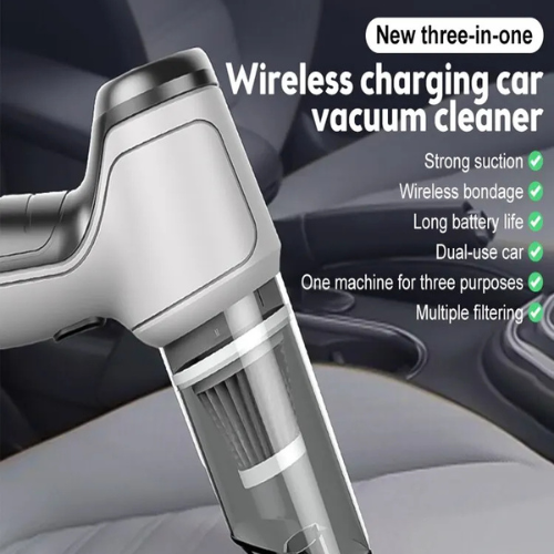 3-in-1 Rechargeable Wireless Vacuum Cleaner | Powerful Suction – JB-107