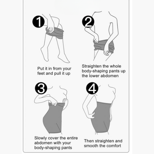 High Waist Seamless Lower Body Shaper for Women | Tummy Control Slimming Shapewear